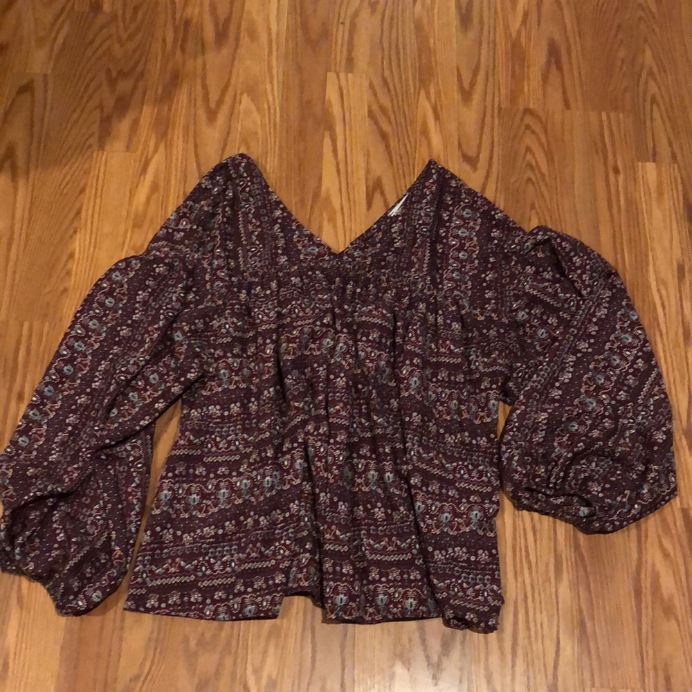 Patterned Top